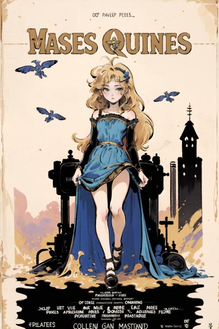 00098-870340258-best quality,masterpiece,hires,_1girl,kid,,solo,blonde,messy hair,flipped long hair,green eyes,_blue princess skirt,short dress,.png